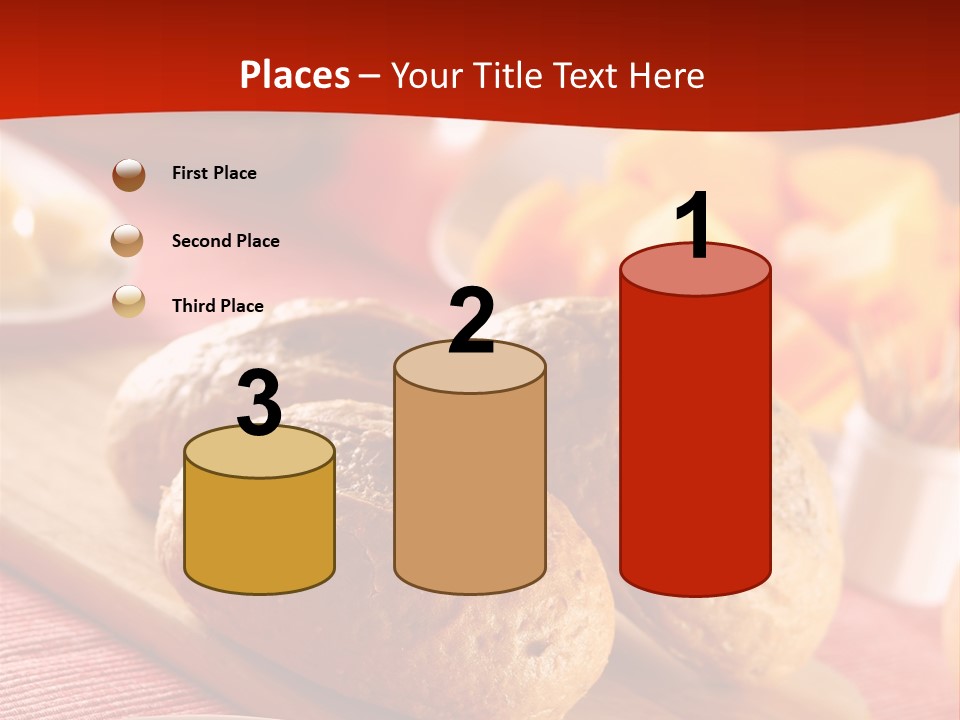 Bowl Milk Loaf PowerPoint Template