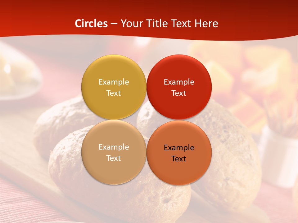 Bowl Milk Loaf PowerPoint Template