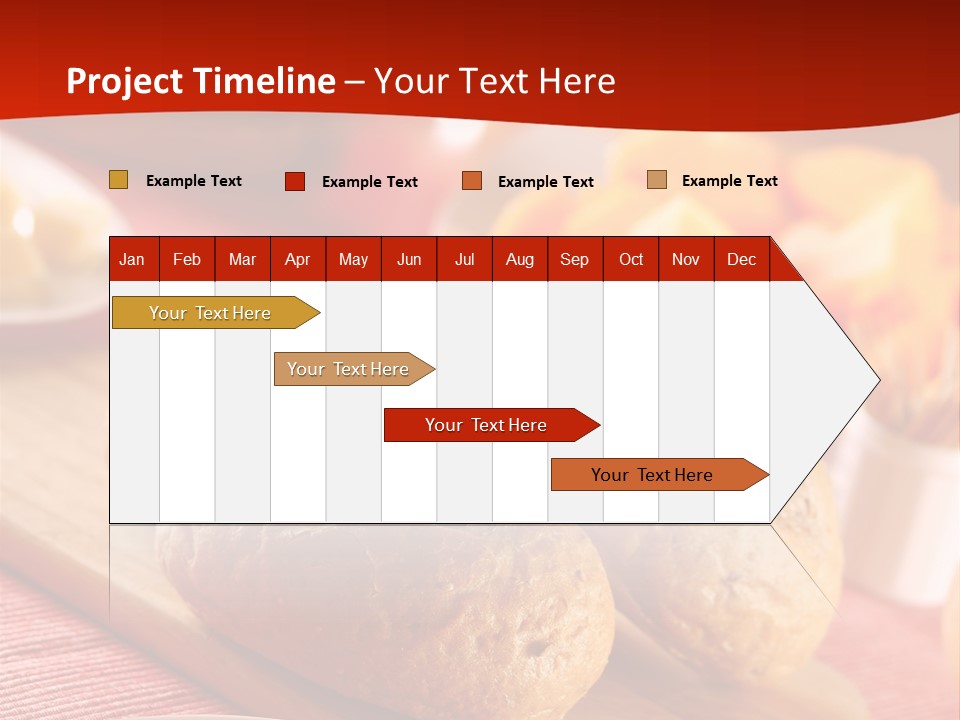 Bowl Milk Loaf PowerPoint Template