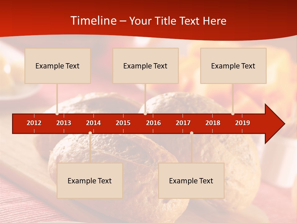 Bowl Milk Loaf PowerPoint Template