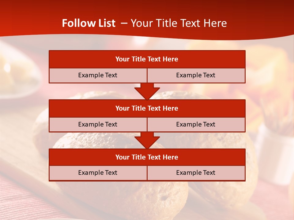 Bowl Milk Loaf PowerPoint Template