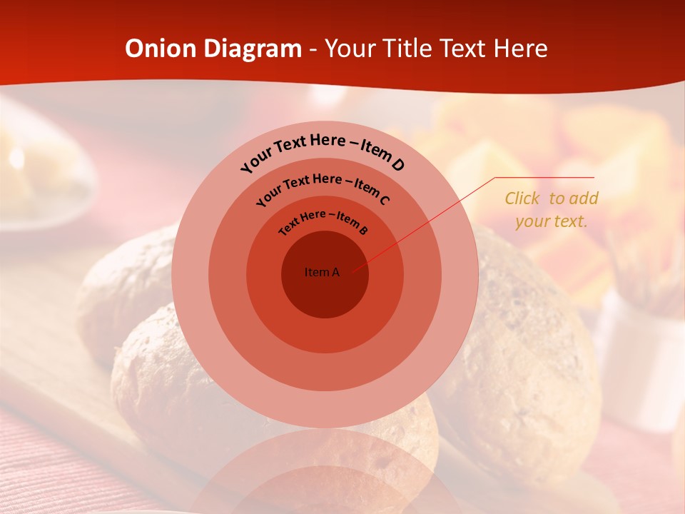 Bowl Milk Loaf PowerPoint Template