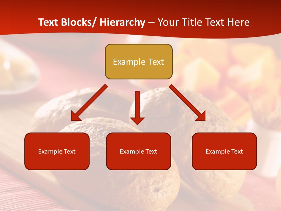 Bowl Milk Loaf PowerPoint Template