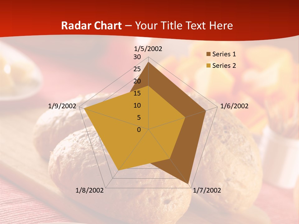 Bowl Milk Loaf PowerPoint Template