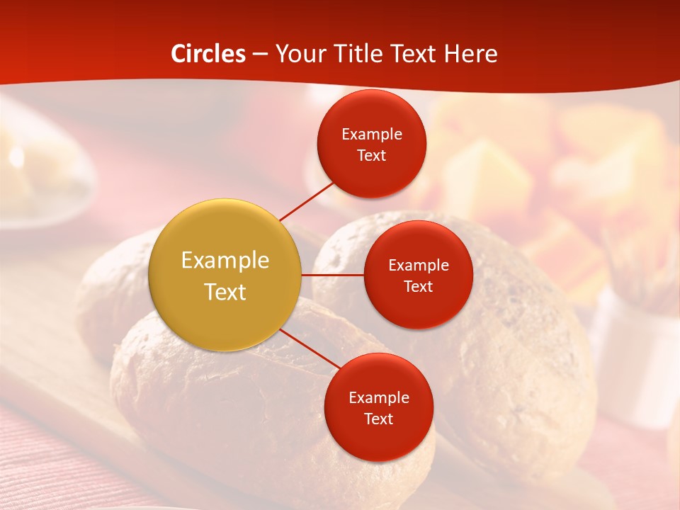 Bowl Milk Loaf PowerPoint Template