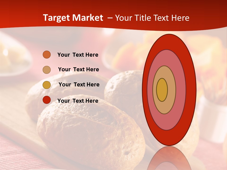 Bowl Milk Loaf PowerPoint Template