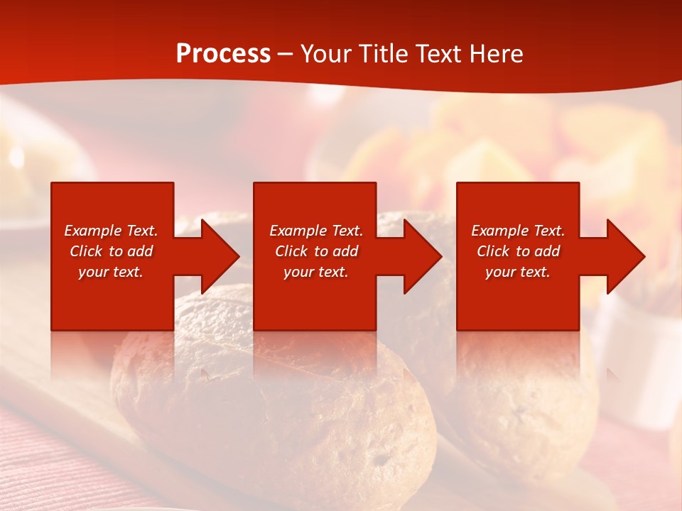 Bowl Milk Loaf PowerPoint Template