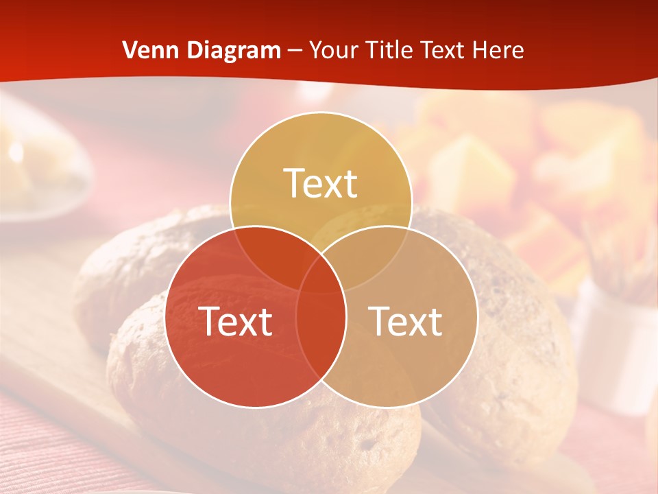 Bowl Milk Loaf PowerPoint Template