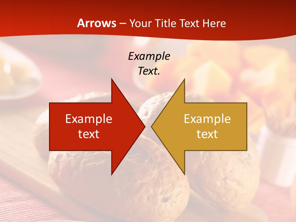 Bowl Milk Loaf PowerPoint Template