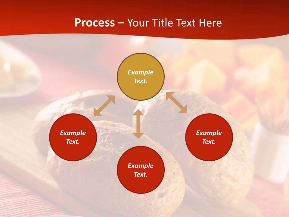 Bowl Milk Loaf PowerPoint Template