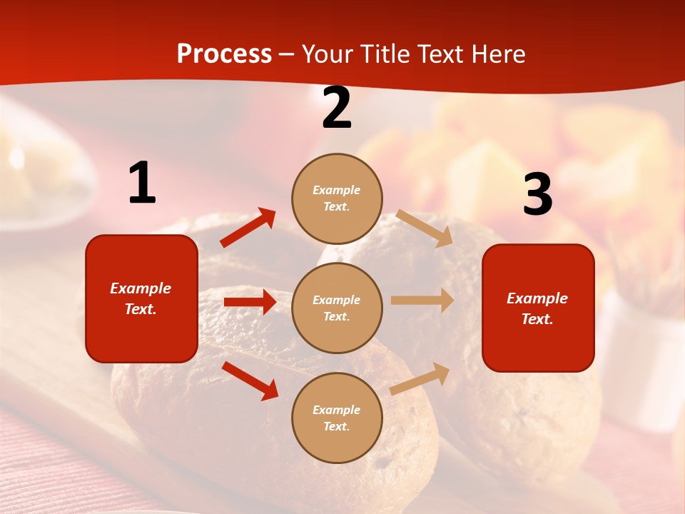 Bowl Milk Loaf PowerPoint Template