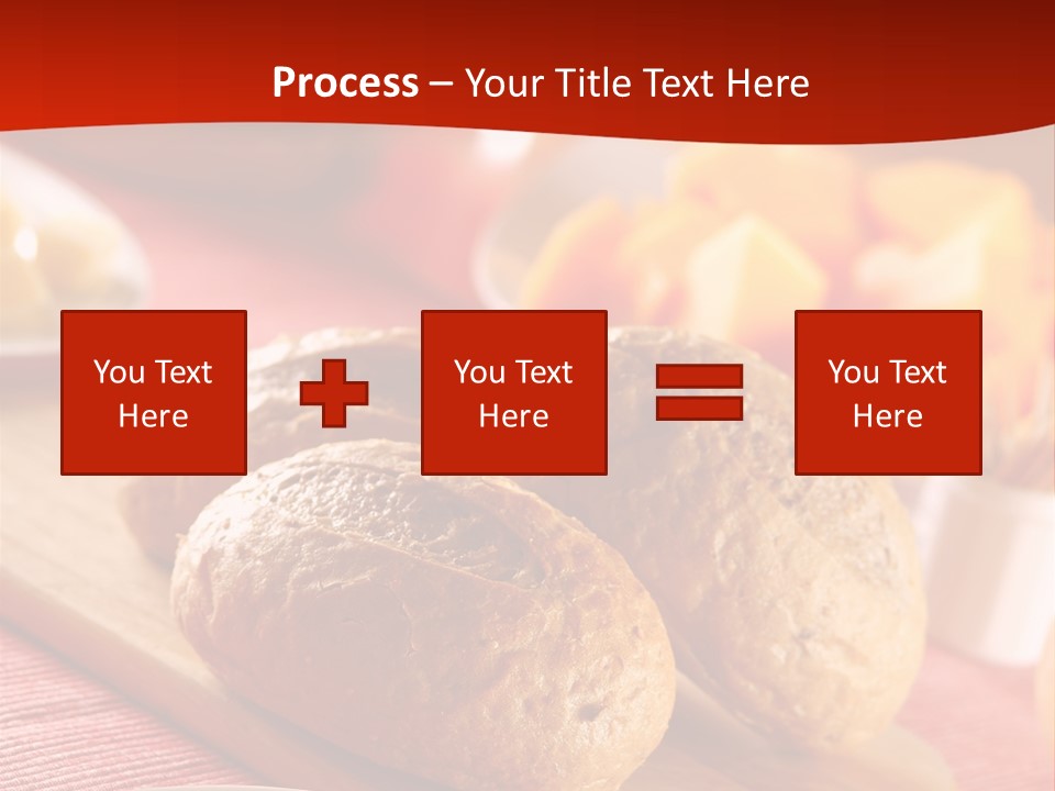 Bowl Milk Loaf PowerPoint Template