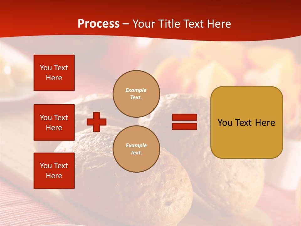 Bowl Milk Loaf PowerPoint Template