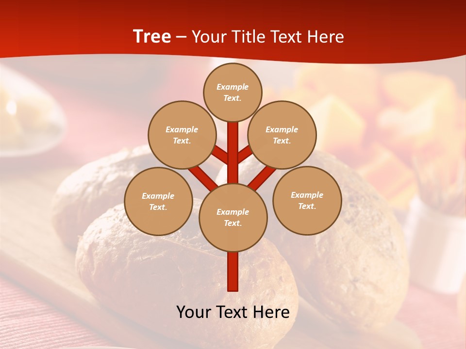 Bowl Milk Loaf PowerPoint Template