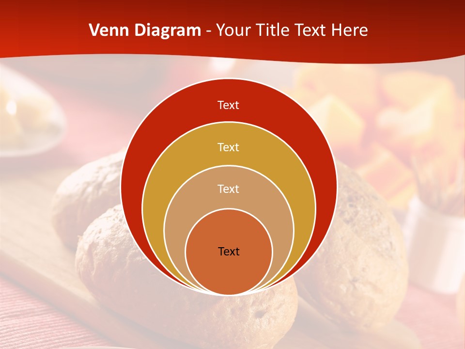 Bowl Milk Loaf PowerPoint Template