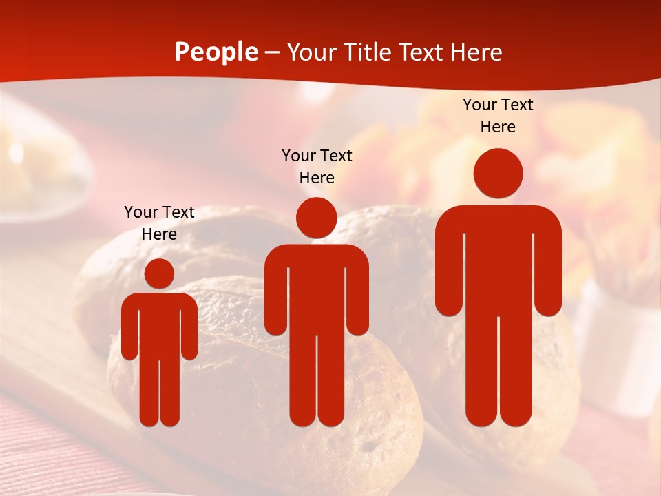 Bowl Milk Loaf PowerPoint Template