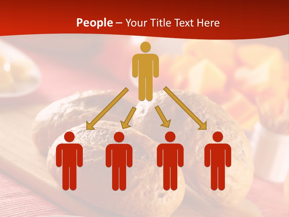 Bowl Milk Loaf PowerPoint Template