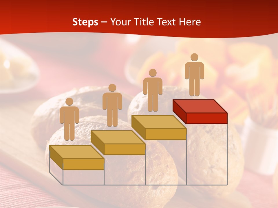 Bowl Milk Loaf PowerPoint Template