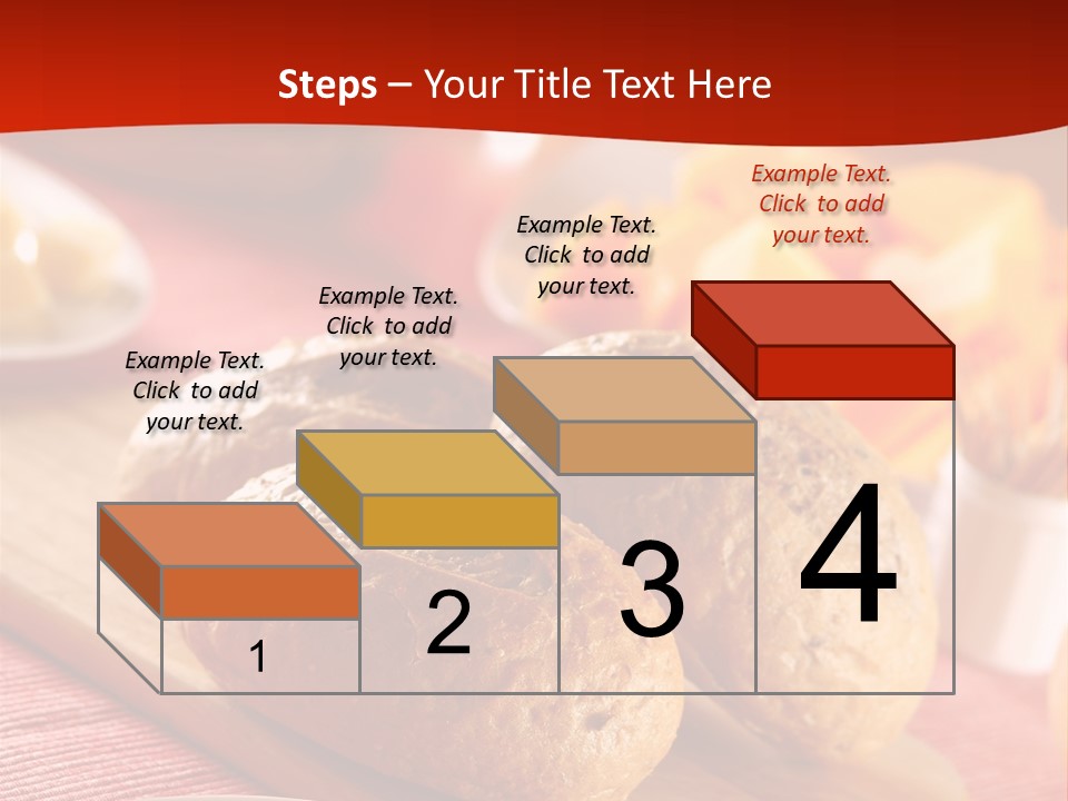 Bowl Milk Loaf PowerPoint Template