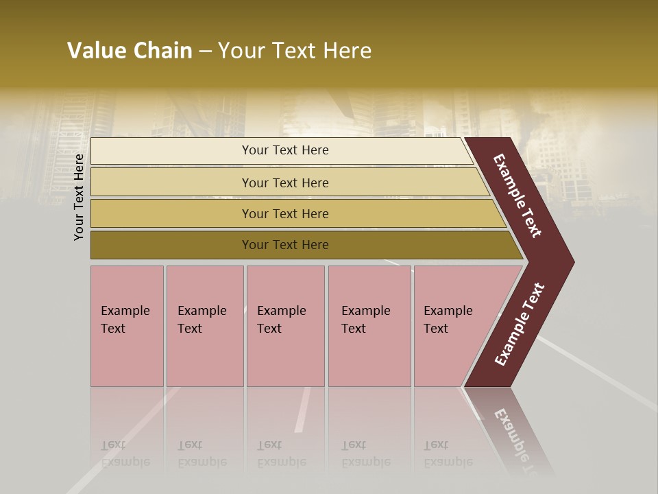 Road Travel Aircraft PowerPoint Template