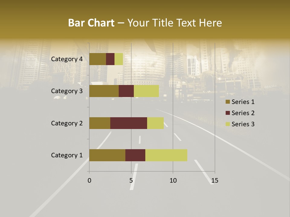 Road Travel Aircraft PowerPoint Template