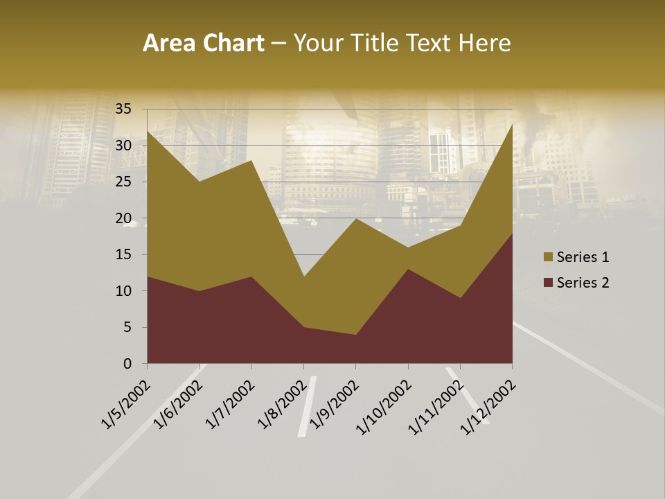 Road Travel Aircraft PowerPoint Template