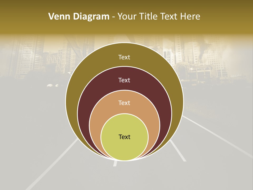 Road Travel Aircraft PowerPoint Template