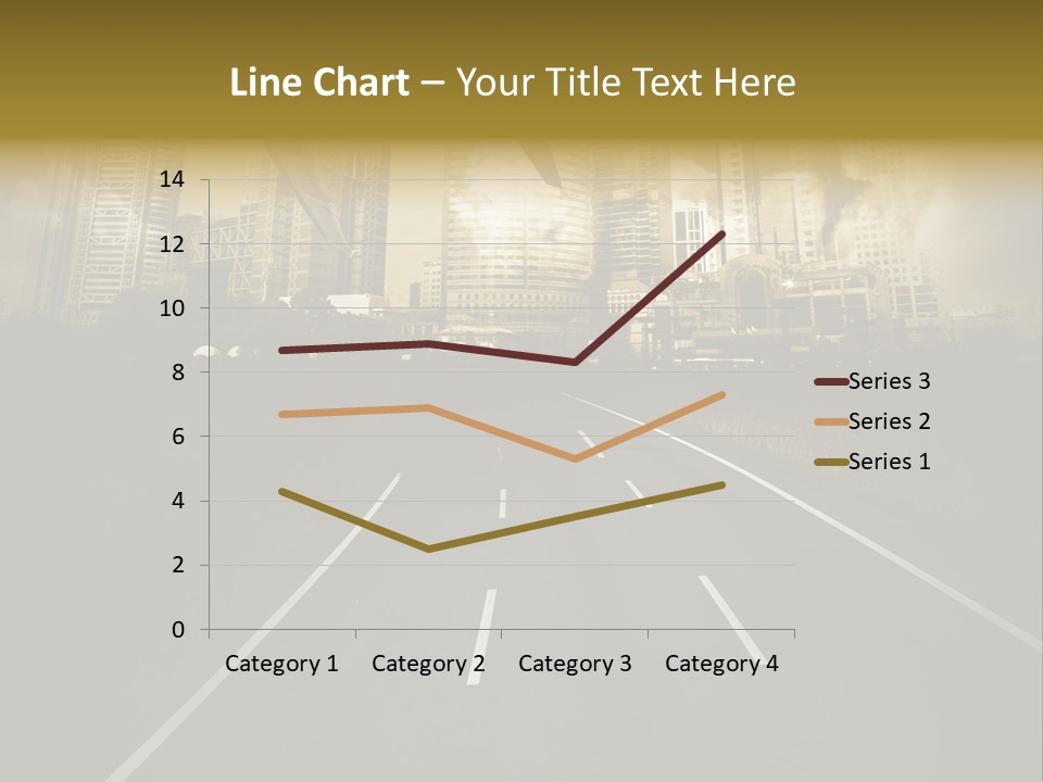 Road Travel Aircraft PowerPoint Template