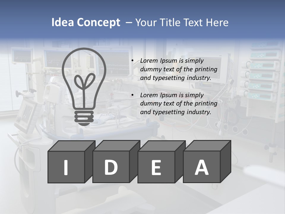 Cradle Medicine Clinic PowerPoint Template