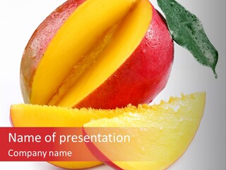 Diet Sweet Organic PowerPoint Template