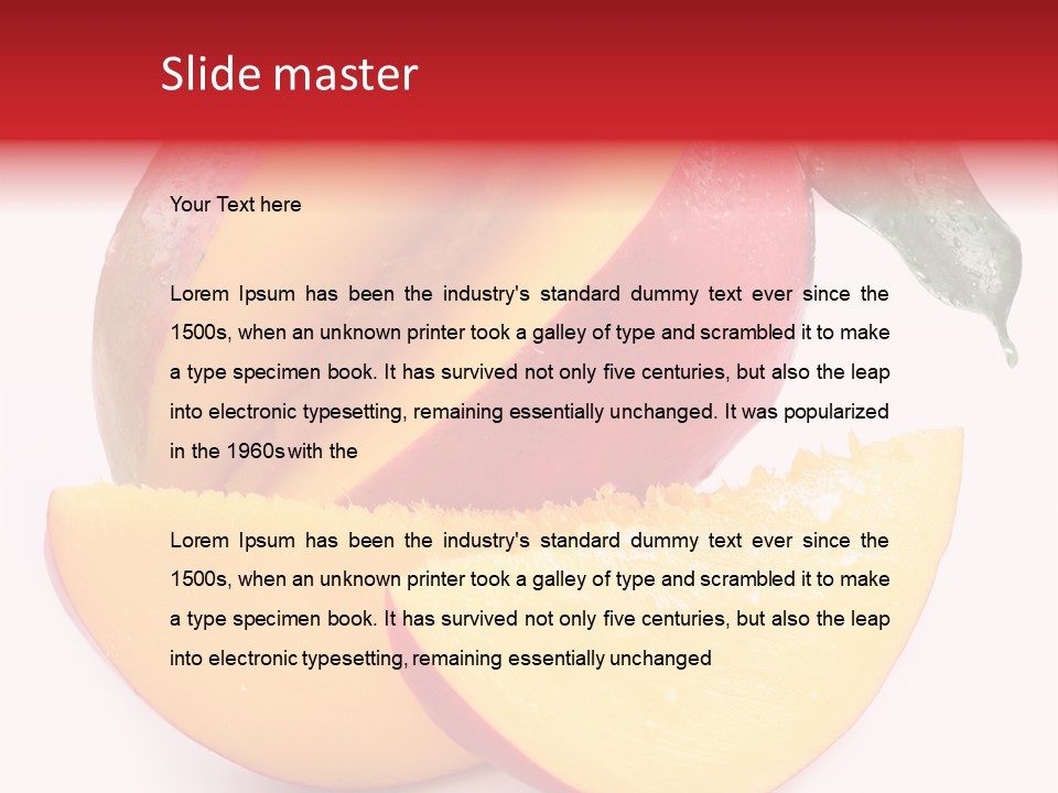 Diet Sweet Organic PowerPoint Template