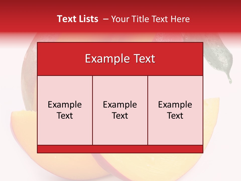 Diet Sweet Organic PowerPoint Template