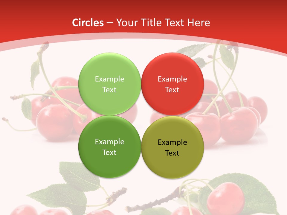 Fruit Branch Harvest PowerPoint Template