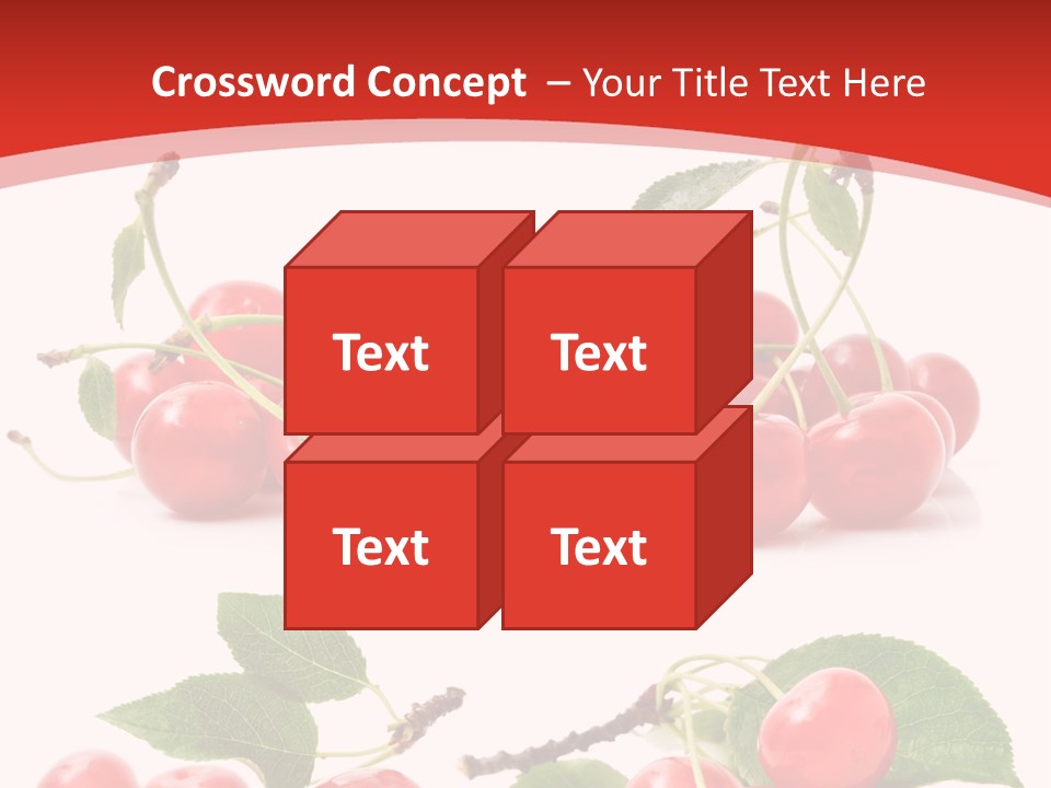 Fruit Branch Harvest PowerPoint Template