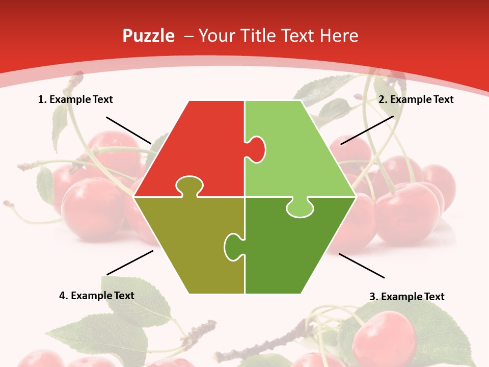 Fruit Branch Harvest PowerPoint Template