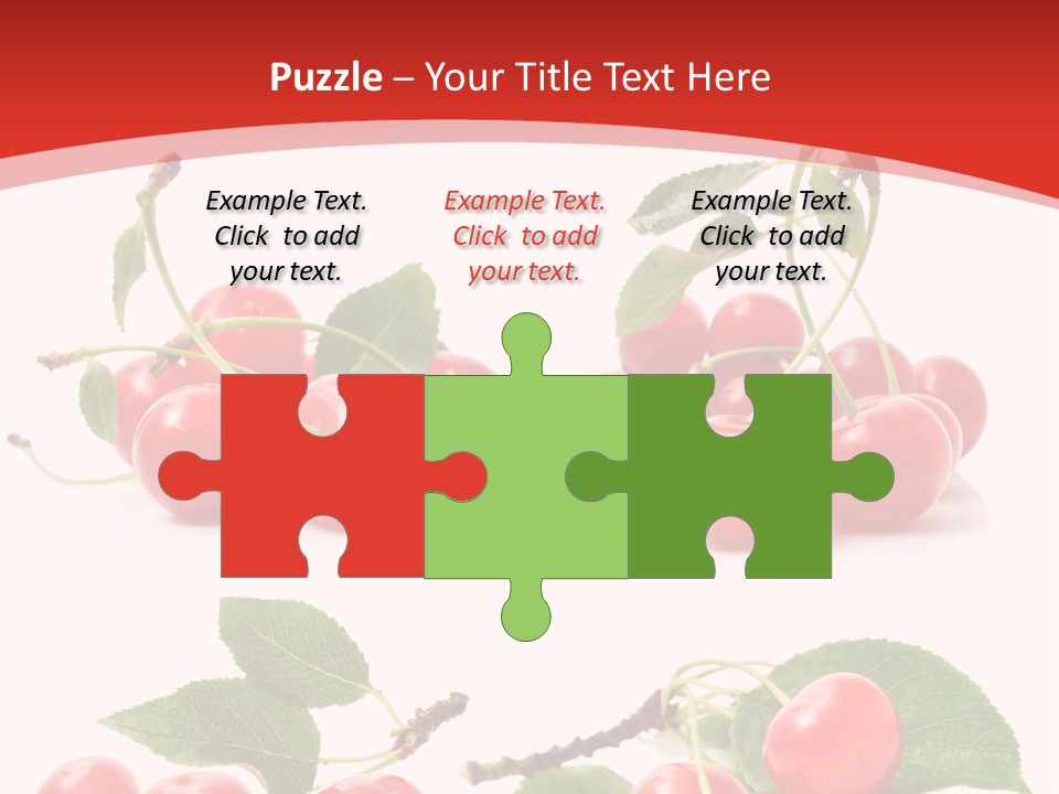 Fruit Branch Harvest PowerPoint Template