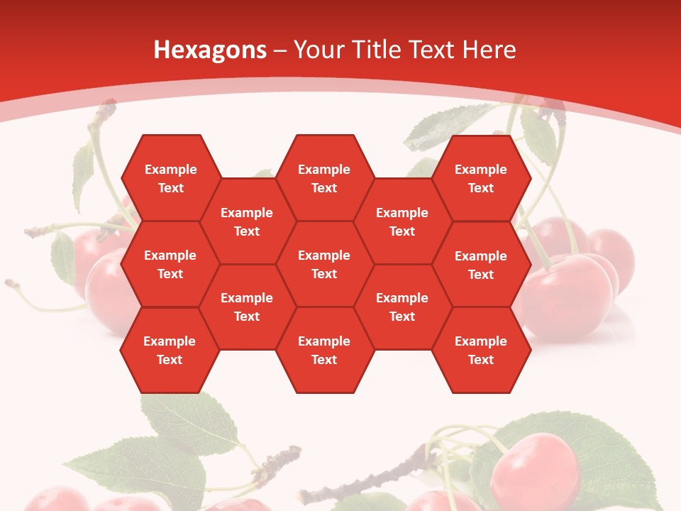 Fruit Branch Harvest PowerPoint Template