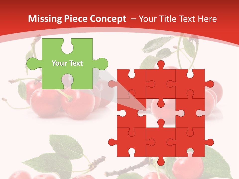 Fruit Branch Harvest PowerPoint Template