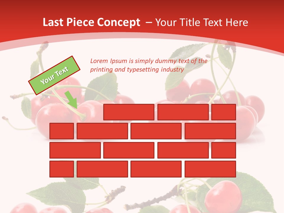Fruit Branch Harvest PowerPoint Template