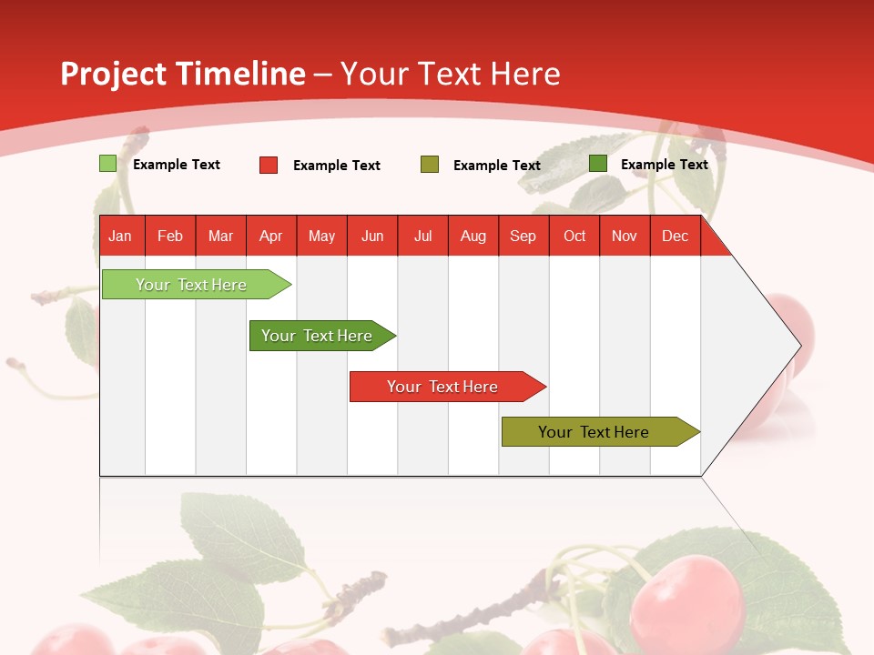 Fruit Branch Harvest PowerPoint Template