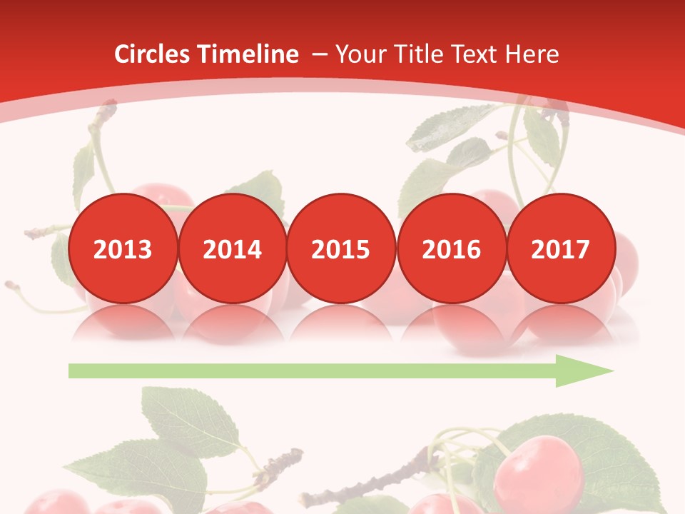Fruit Branch Harvest PowerPoint Template