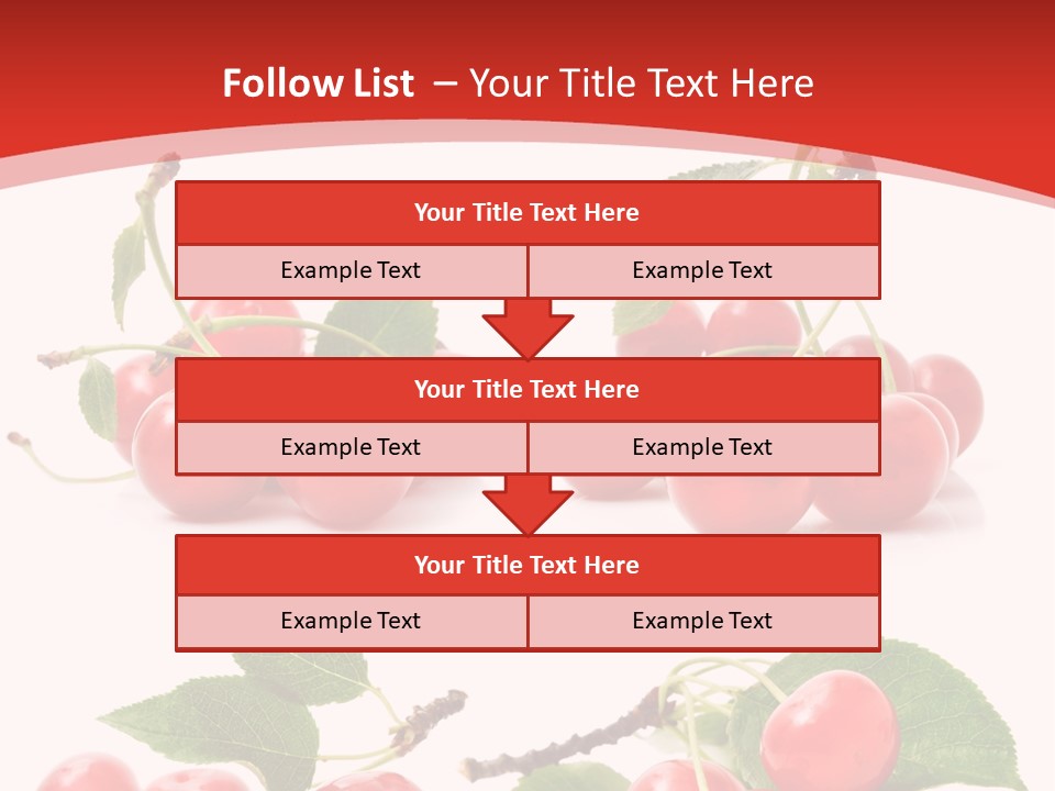 Fruit Branch Harvest PowerPoint Template