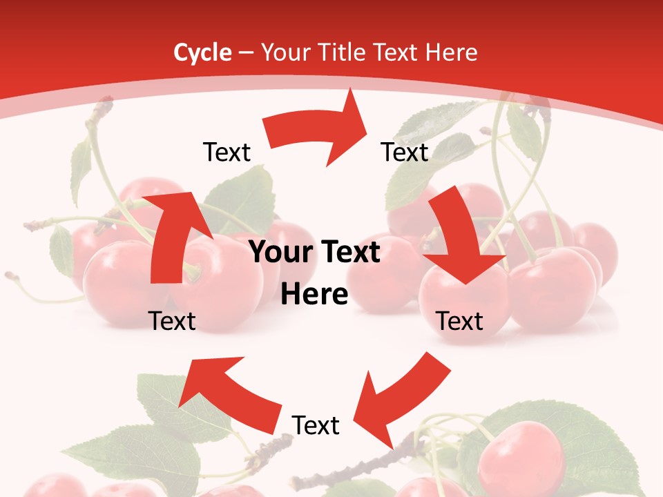 Fruit Branch Harvest PowerPoint Template