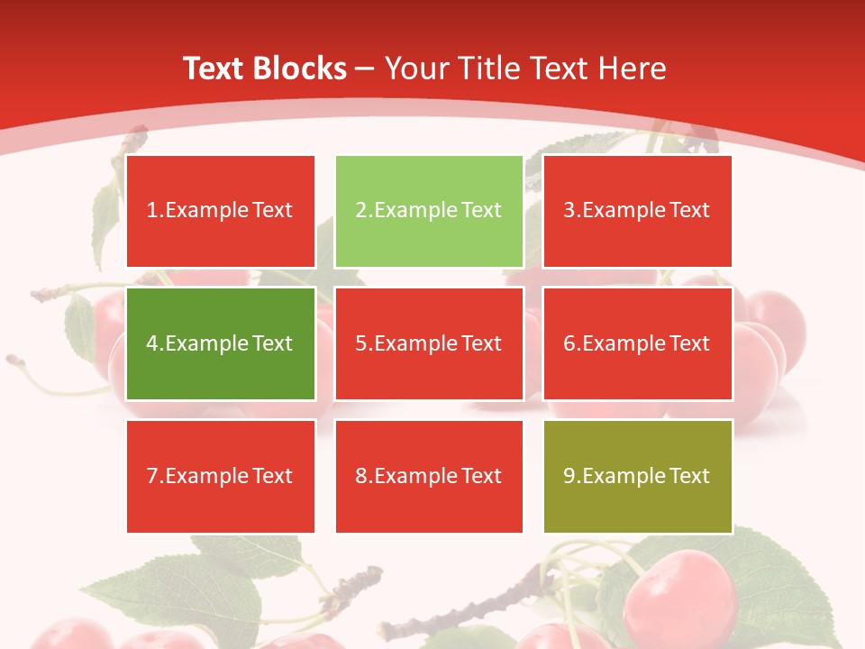 Fruit Branch Harvest PowerPoint Template