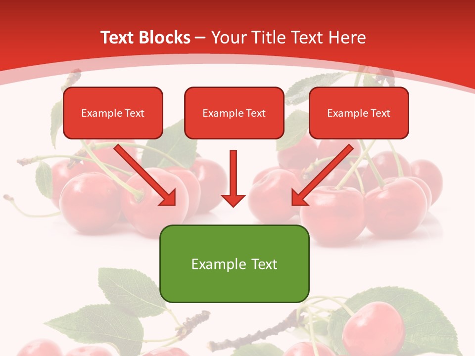 Fruit Branch Harvest PowerPoint Template