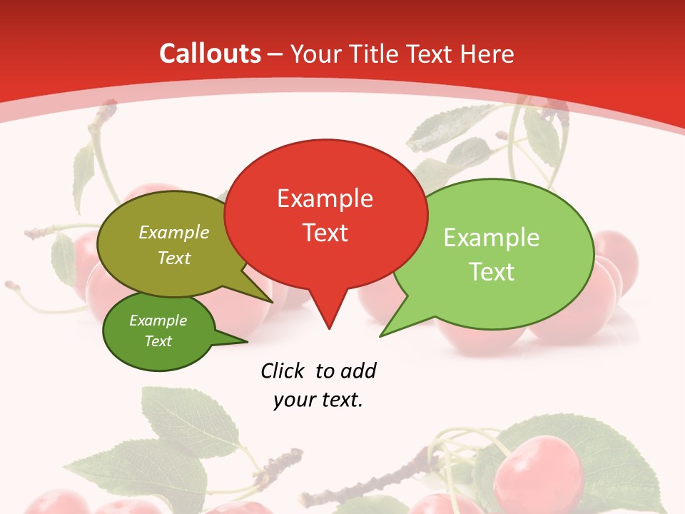 Fruit Branch Harvest PowerPoint Template