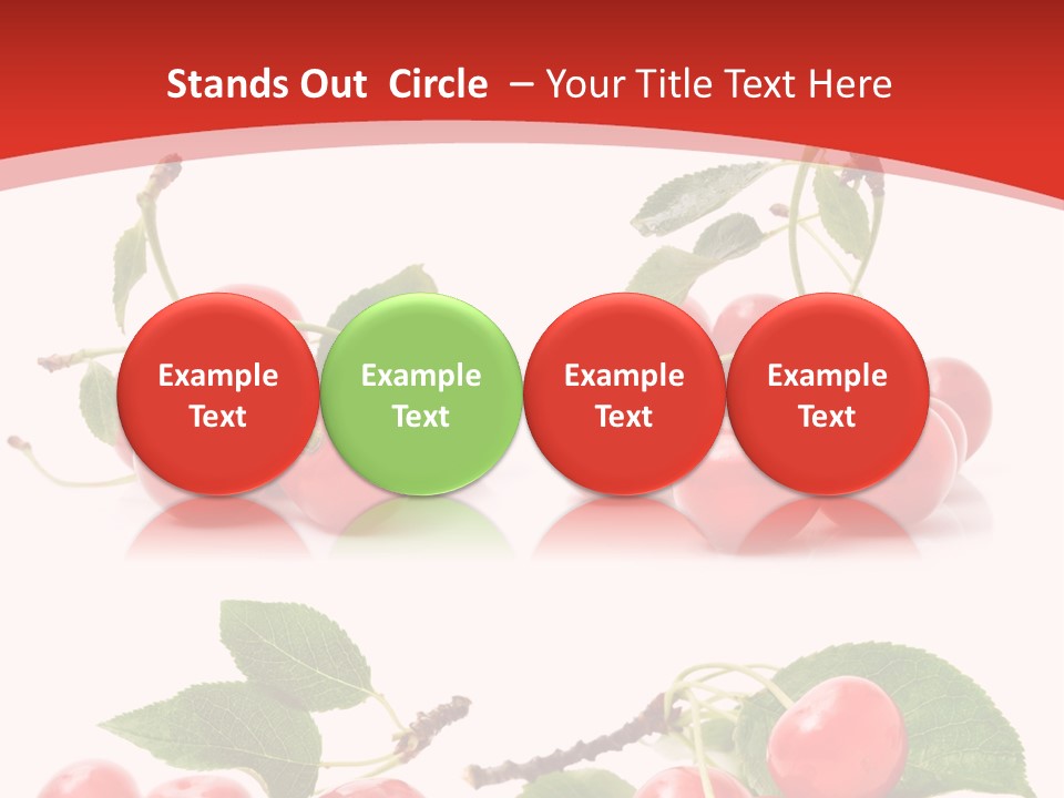 Fruit Branch Harvest PowerPoint Template
