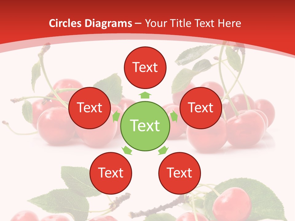 Fruit Branch Harvest PowerPoint Template