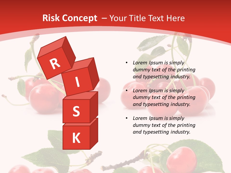 Fruit Branch Harvest PowerPoint Template