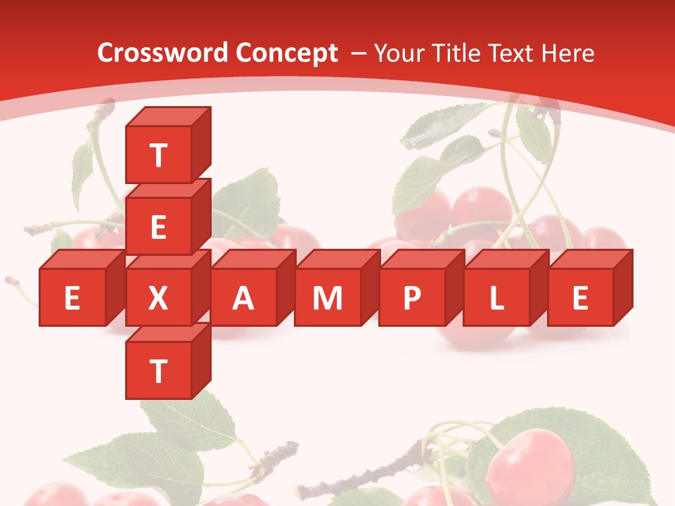 Fruit Branch Harvest PowerPoint Template